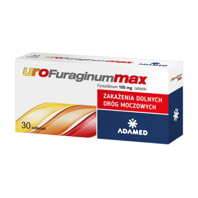 UroFuraginum MAX 100 mg 30 tabletek / zakażenia dróg moczowych