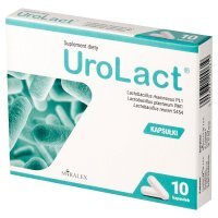 UroLact doustny probiotyk urologiczny kapsułki, 10 szt.
