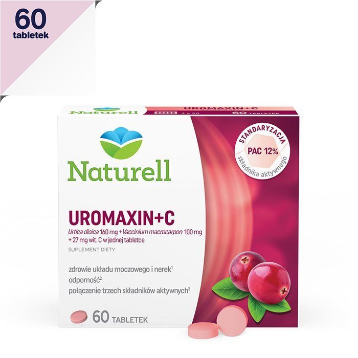 Uromaxin + C 60 tabletek