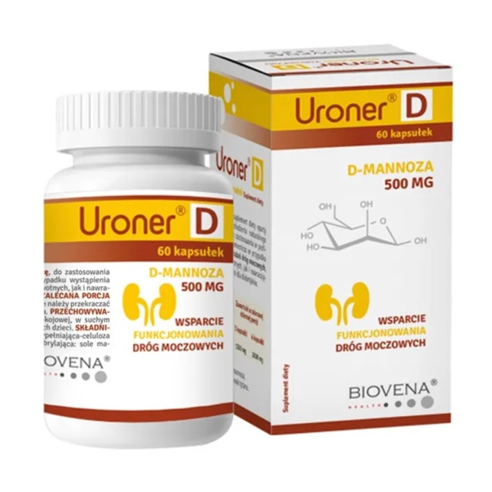 Uroner D kapsułki, 60 szt.