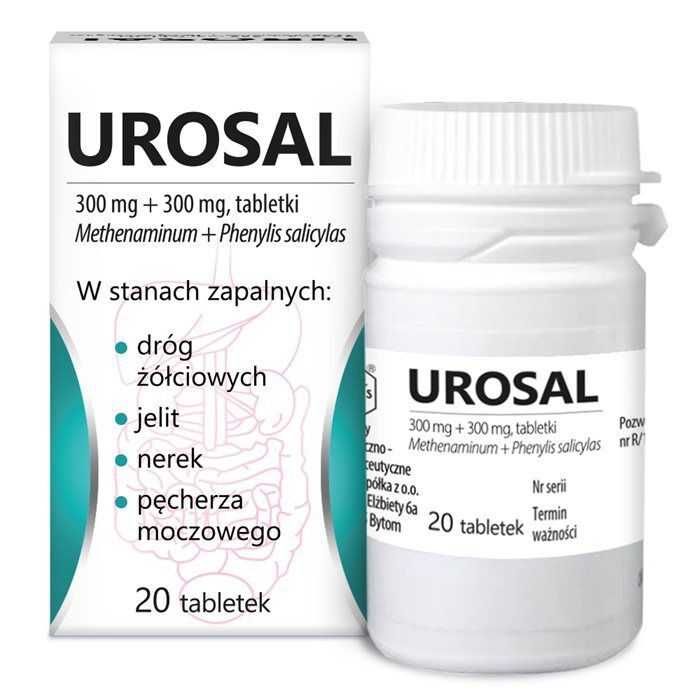 Urosal 20 tabletek