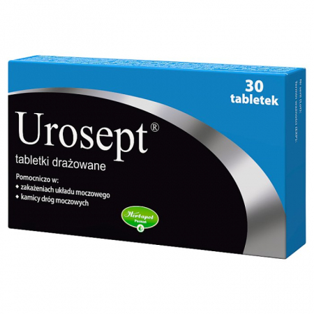 Urosept 30 tabletek drażowanych