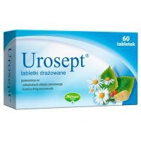 Urosept tabletki drażowane o działaniu moczopędnym, 60 szt.