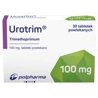 Urotrim 100 mg, 30 tabletek powlekanych