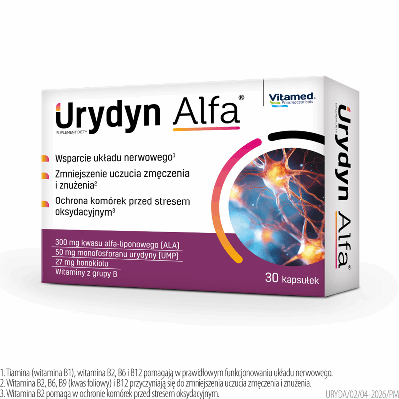 Urydyn Alfa kapsułki, 30 szt.