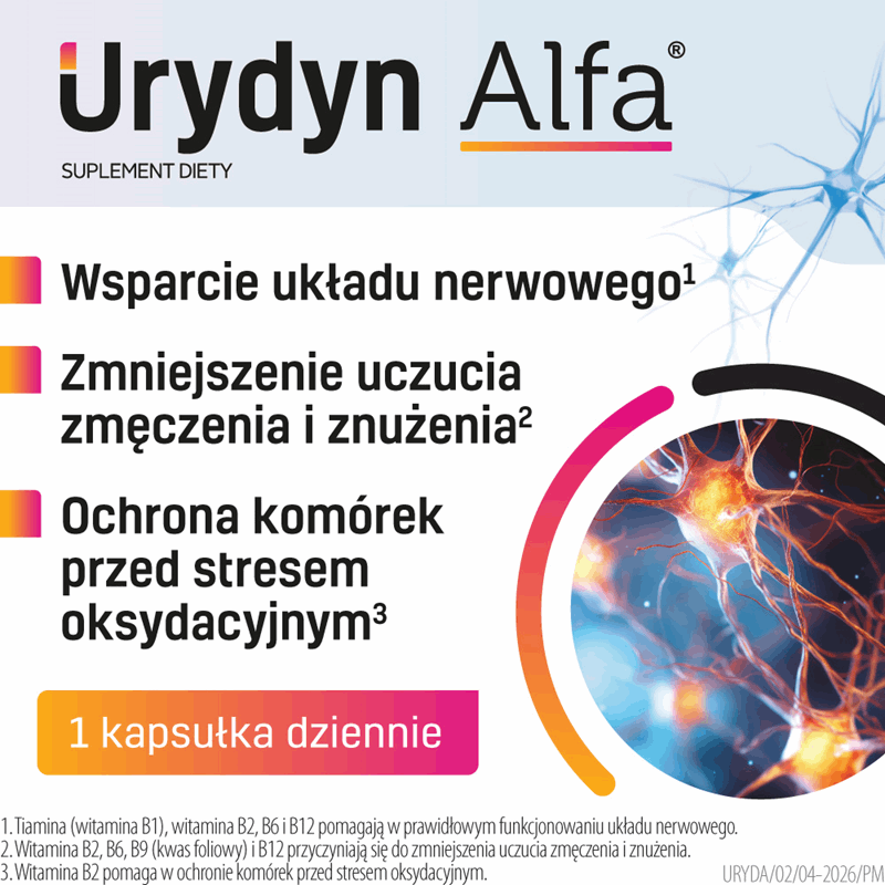 Urydyn Alfa kapsułki, 30 szt.