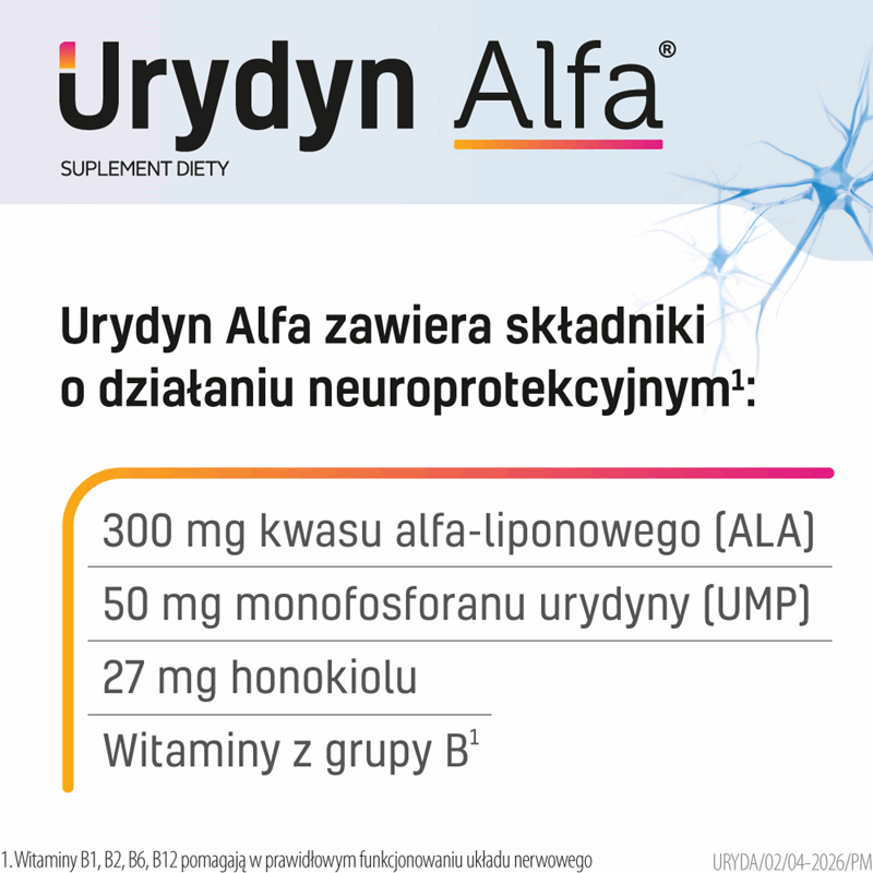 Urydyn Alfa kapsułki, 30 szt.
