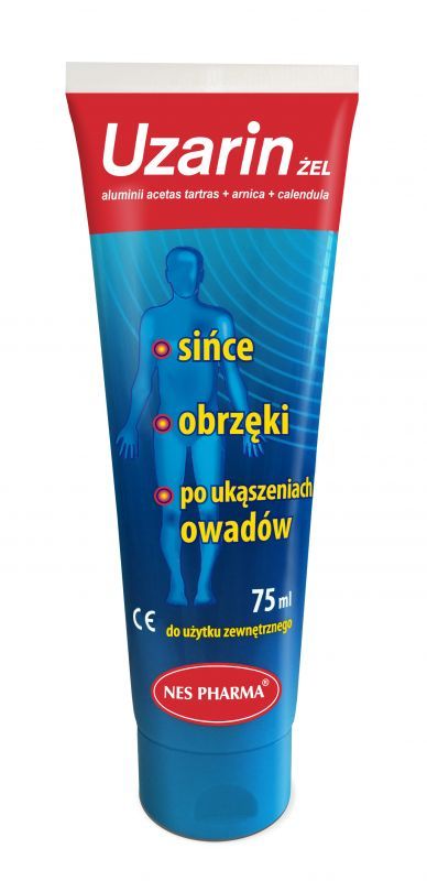 Uzarin żel na siniaki, obrzęki 75 ml