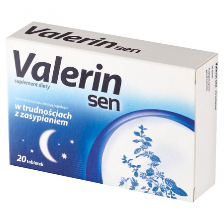 Valerin sen 20 tabletek