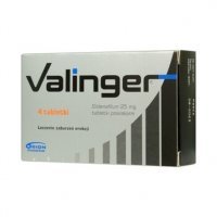 Valinger 25mg 4 tabletki