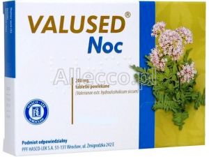 Valused Noc 30 tabletek / Spokojny sen