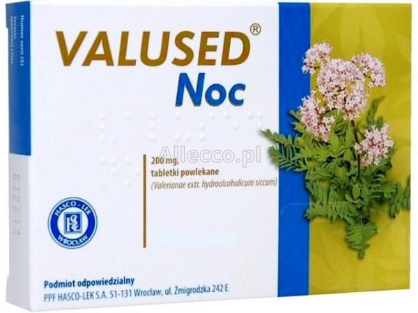 Valused Noc 30 tabletek / Spokojny sen