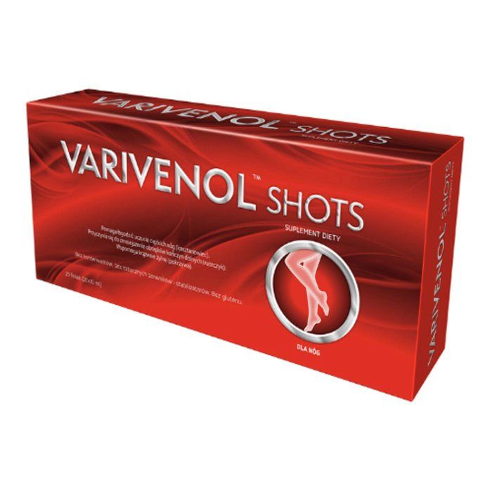 Varivenol Shots fiolki, 20 szt.