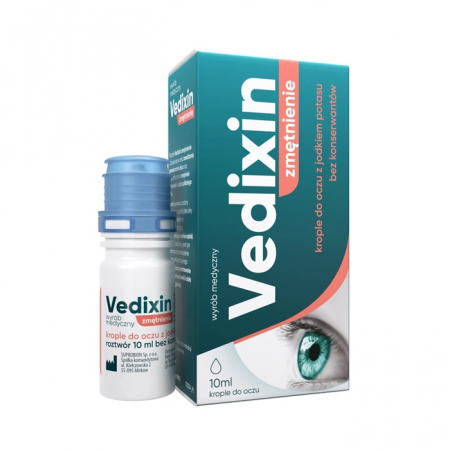 Vedixin Zmętnienie krople do oczu z jodkiem potasu, 10 ml