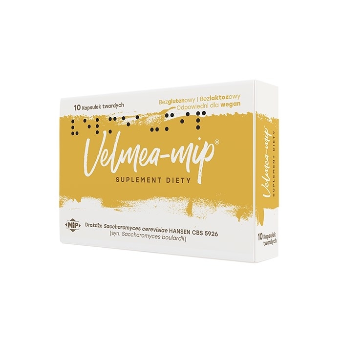 Velmea-MIP probiotyk kapsułki twarde, 10 szt.