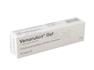 Venoruton żel 40 g IMPORT RÓWNOLEGŁY