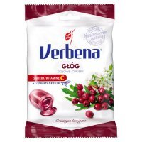 VERBENA GŁÓG Cukierki ziołowe z vit C 60 g