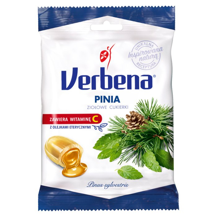 VERBENA PINIA Cukierki ziołowe z vit C 60 g