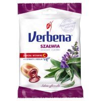 VERBENA SZAŁWIA Cukierki ziołowe z vit C 60 g