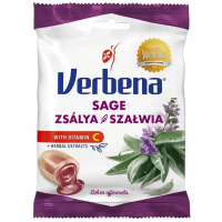 Verbena Szałwia Cukierki ziołowe z witaminą C, 60 g