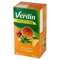 Verdin Fix z cytrusami 20 saszetek