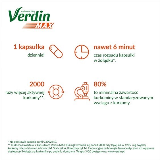 Verdin Max kapsułki, 15 szt.