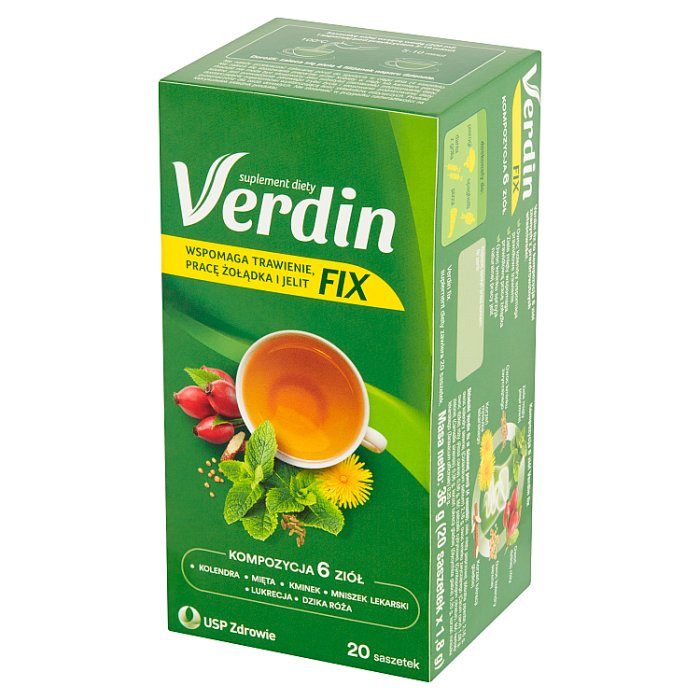 Verdina Fix saszetki, 20 szt.