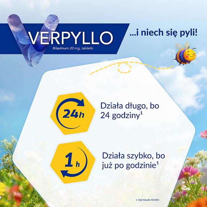 Verpyllo 20 mg 10 tabletek