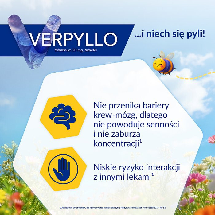Verpyllo 20 mg 10 tabletek