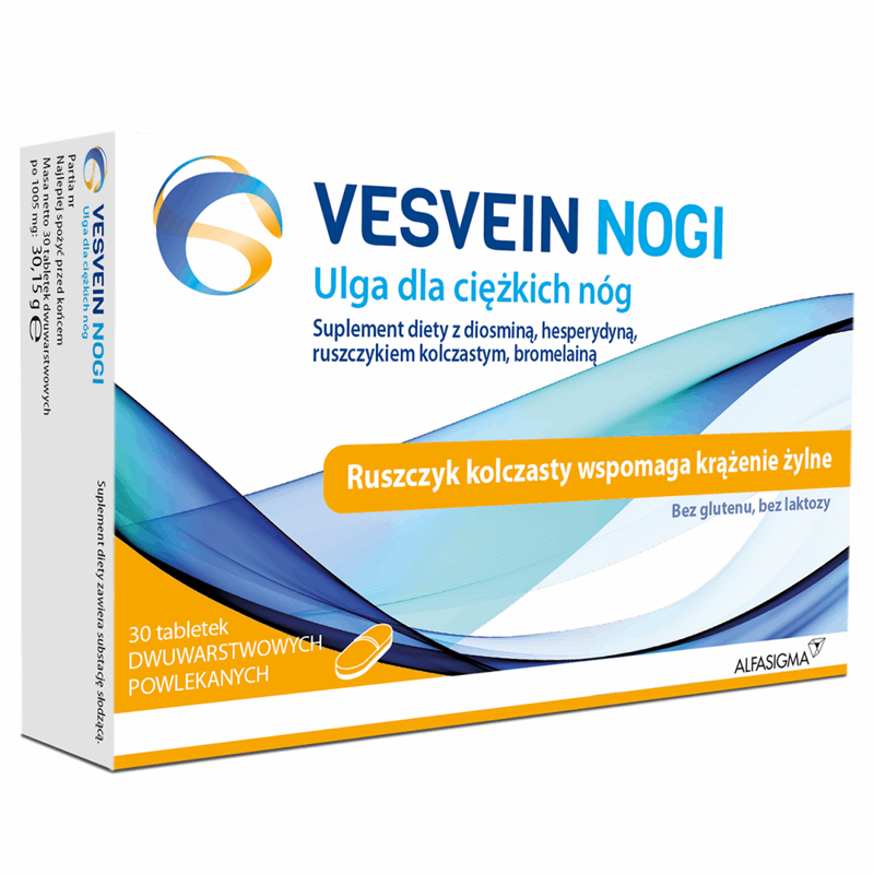 Vesvein Nogi tabletki powlekane, 30 szt.