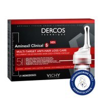 Vichy Dercos Aminexil Clinical 5 kuracja przeciw wypadaniu włosów, 21 ampułek