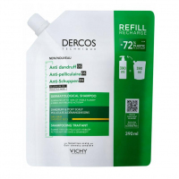 Vichy Dercos DS szampon przeciwłupieżowy do włosów suchych Refill, 390 ml