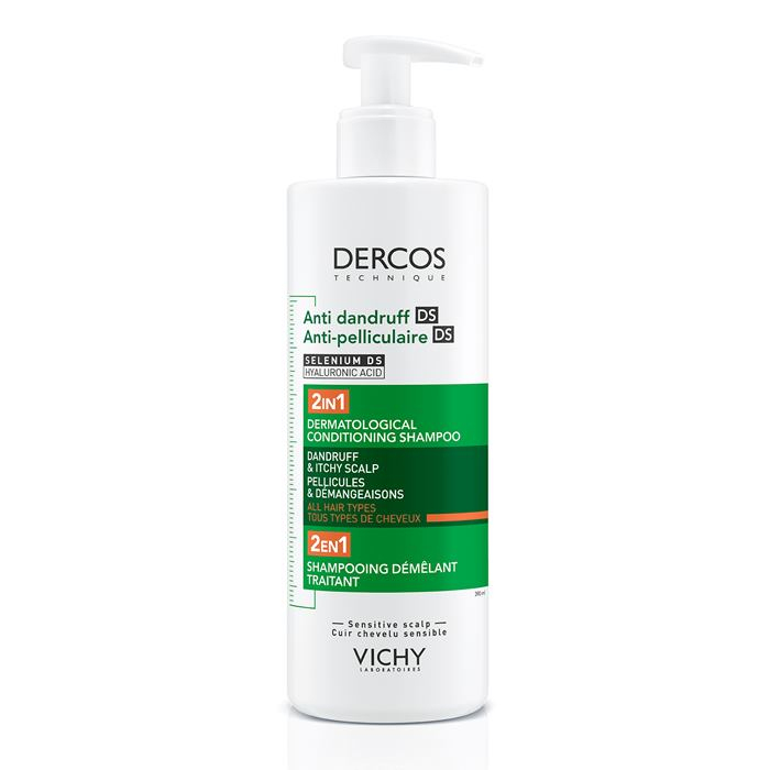 Vichy Dercos DS szampon przeciwłupieżowy z odżywką 2w1, 390 ml