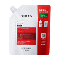 Vichy Dercos Energy+ szampon wzmacniający przeciw wypadaniu włosów Refill, 400 ml