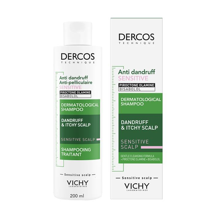 Vichy Dercos szampon przeciwłupieżowy do skóry wrażliwej, 200 ml