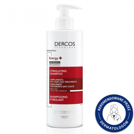 VICHY DERCOS Szampon wzmacniający, 400 ml