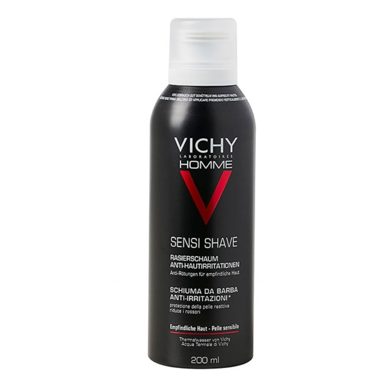 Vichy Homme Pianka do golenia przeciw podrażnieniom, 200 ml