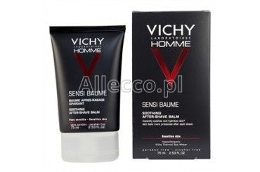 Vichy Homme Sensi Baume kojący balsam po goleniu, 75 ml