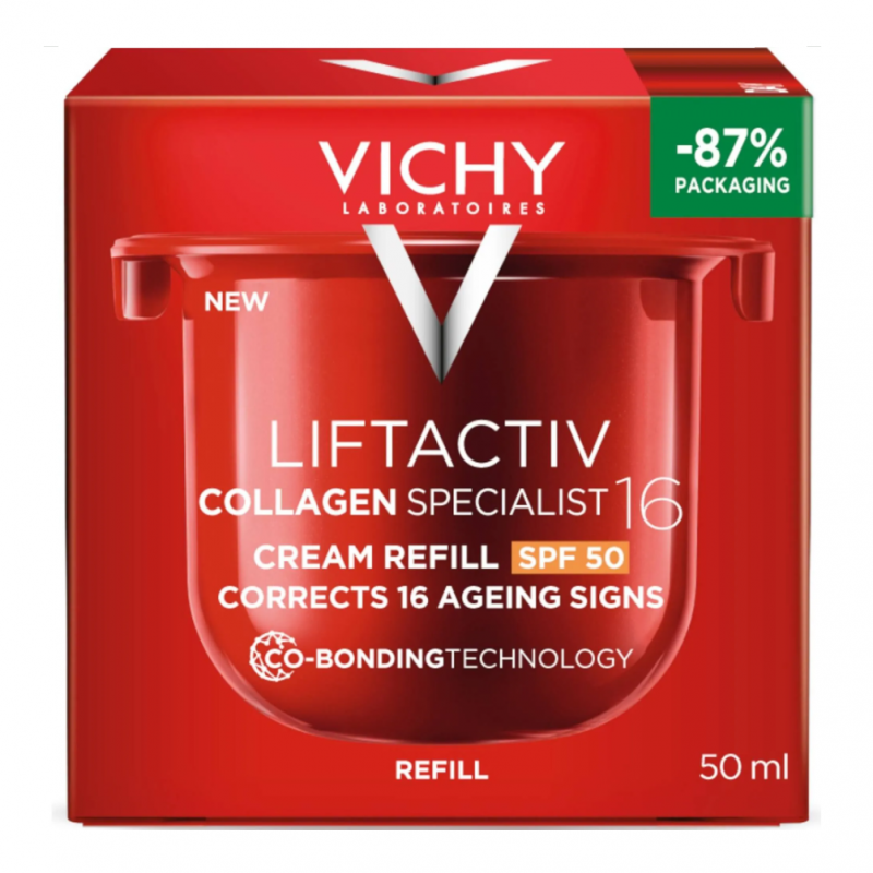 Vichy Liftactiv Collagen Specialist 16 SPF 50 krem do twarzy Refill, 50 ml