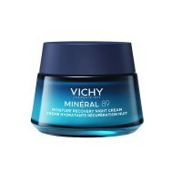 Vichy Mineral 89 Nawilżająco-regenerujący krem na noc z melatoniną, 50 ml