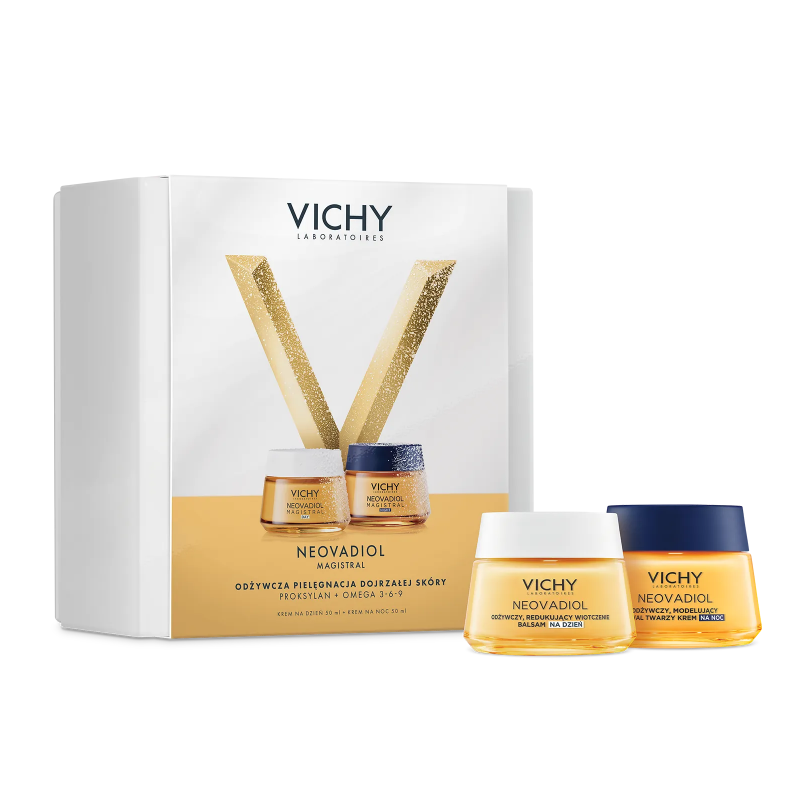 Vichy Neovadiol Magistral Zestaw (balsam na dzień, 50 ml + krem na noc, 50 ml), 1 szt.