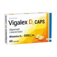 Vigalex D3 Caps 2000 j.m. 60 kapsułek