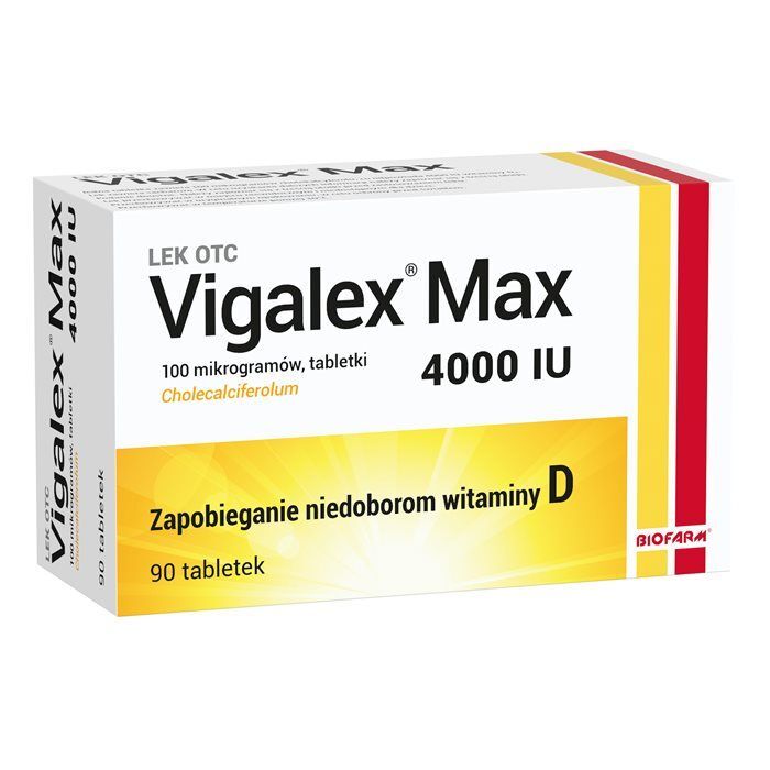 Vigalex Max 4000 IU 90 tabletek