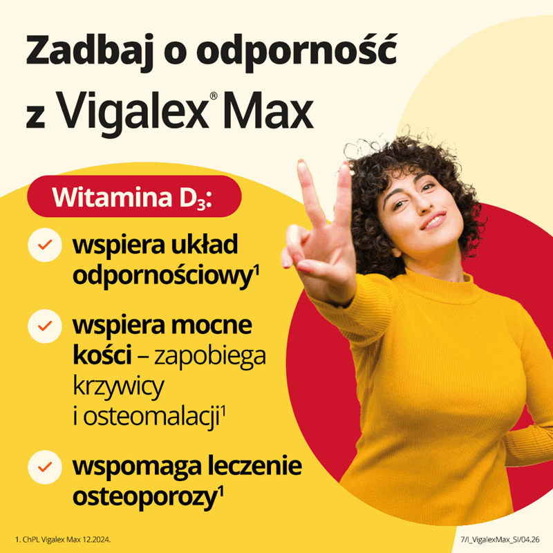 Vigalex Max 4000 IU tabletki, 60 szt.