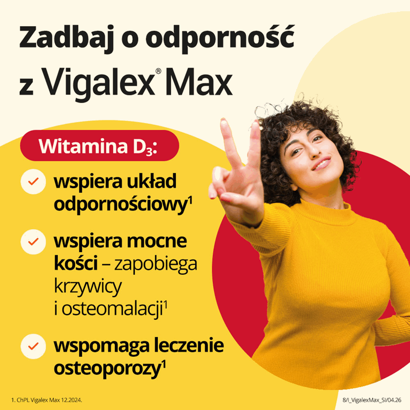 Vigalex Max 4000 IU tabletki, 90 szt.