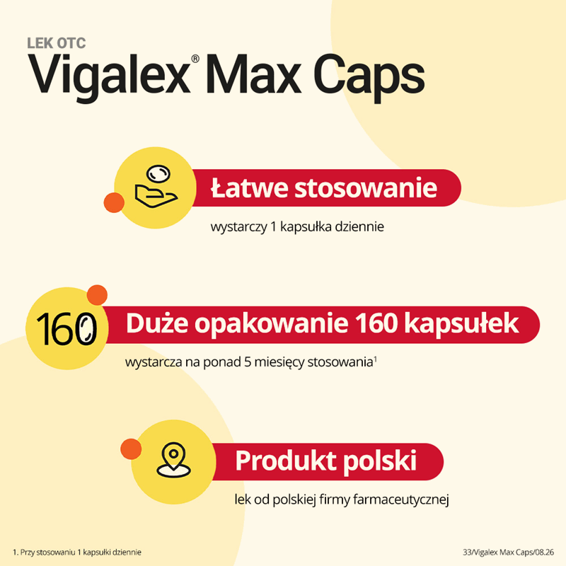 Vigalex Max Caps 4000 IU kapsułki miękkie, 160 szt.