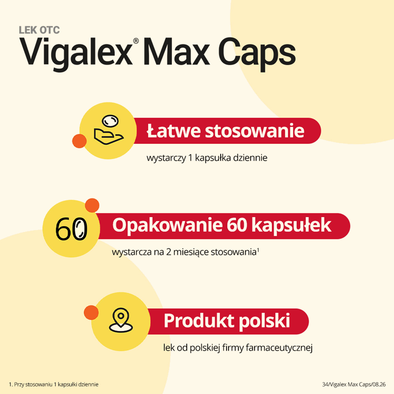 Vigalex Max Caps 4000 IU kapsułki miękkie, 60 szt.