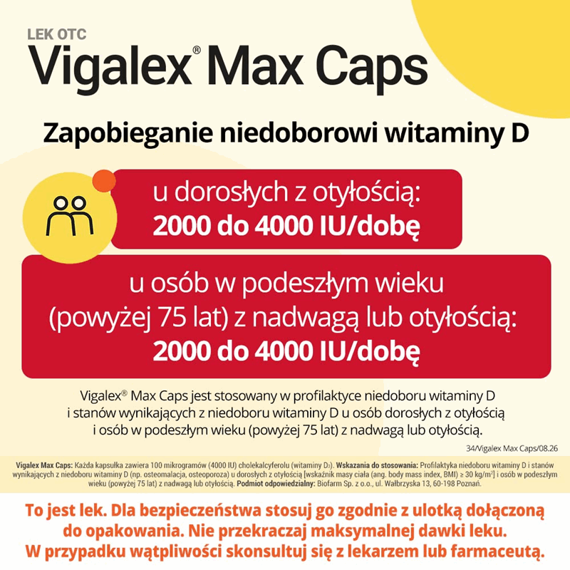 Vigalex Max Caps 4000 IU kapsułki miękkie, 60 szt.