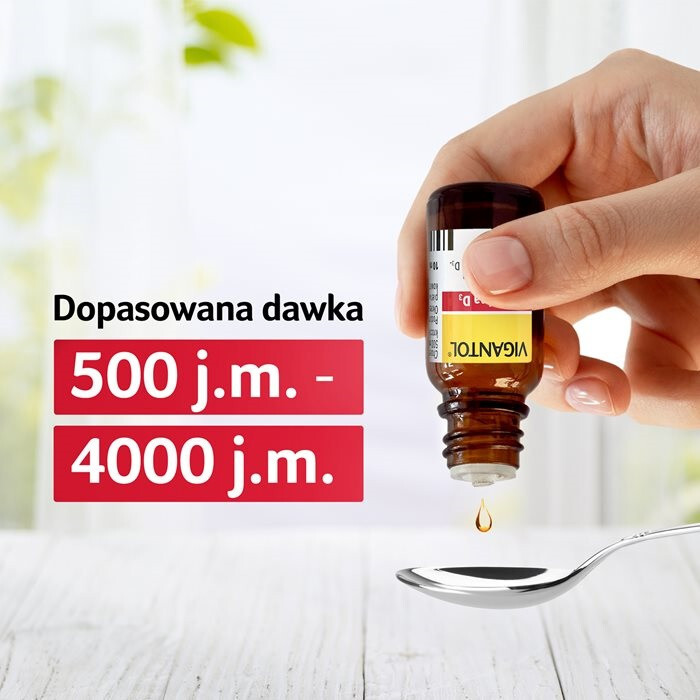 Vigantol krople doustne (20.000 j.m./ml) witamina D3, 10 ml