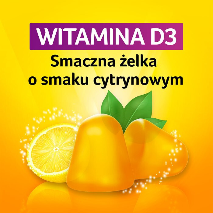 Vigantoletten Max Żelki o smaku cytrynowym 60 sztuk